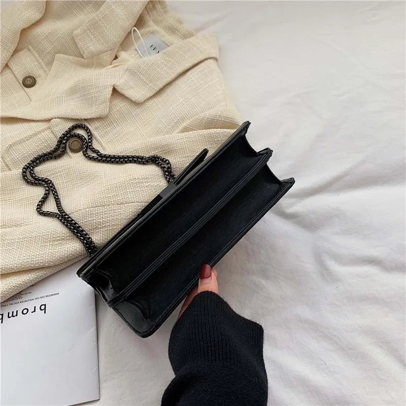 Rivet Chain Small Crossbody Bag