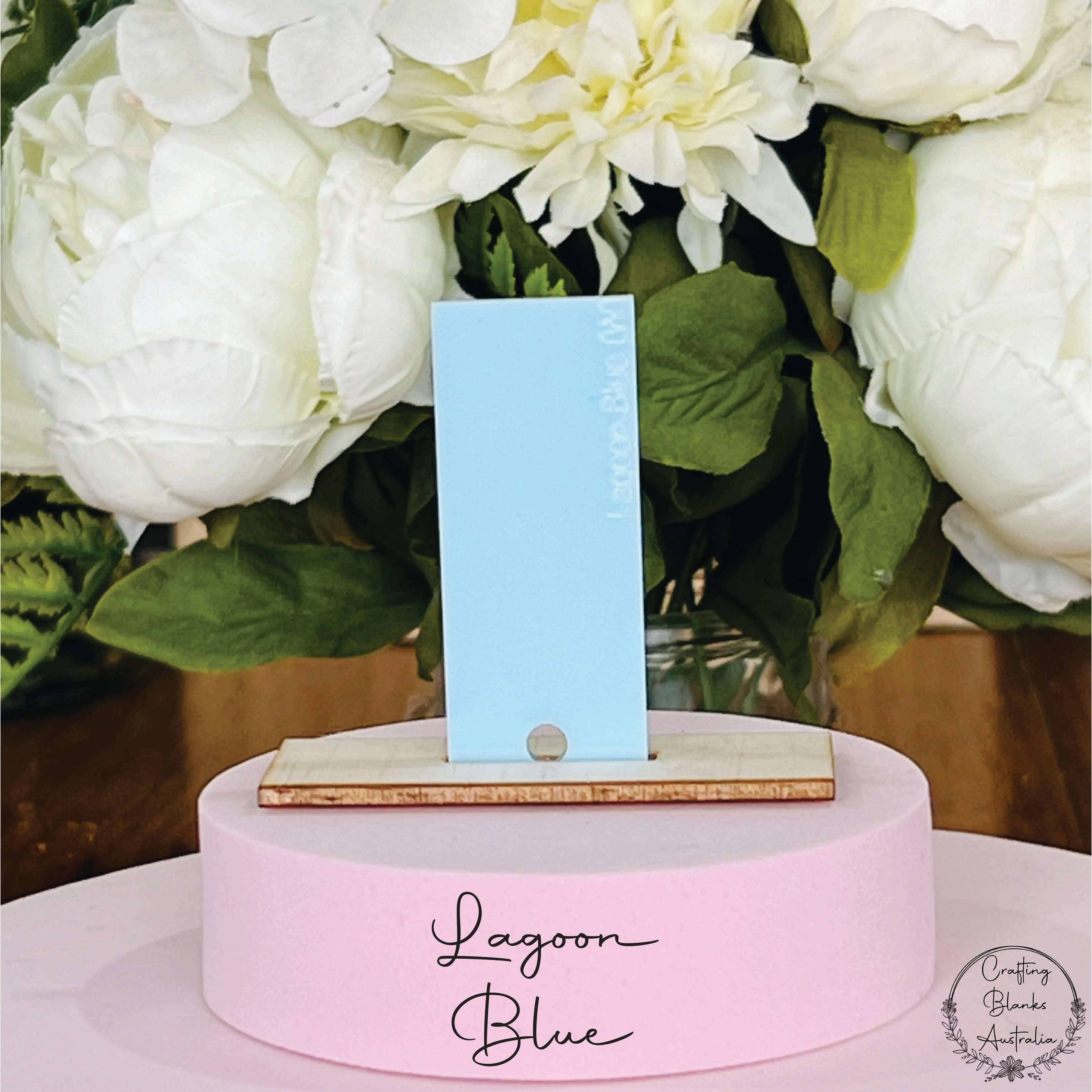 Rounded Rectangle • Blank Tag • 40mm x 75mm