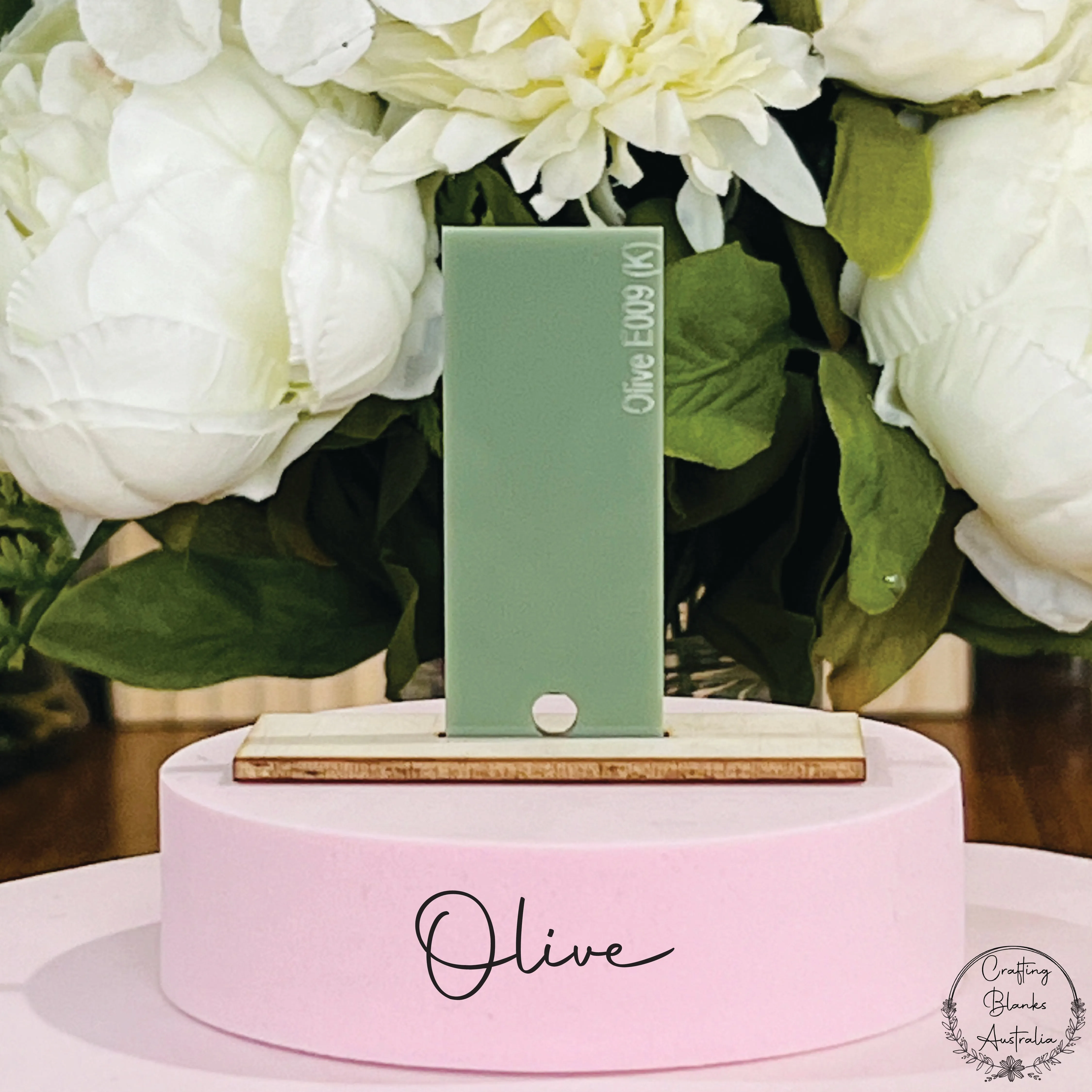 Rounded Rectangle • Blank Tag • 40mm x 75mm