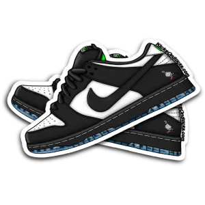 SB Dunk Low "Pigeon Panda" Sneaker Sticker
