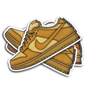 SB Dunk Low "Reese Forbes Wheat" Sneaker Sticker