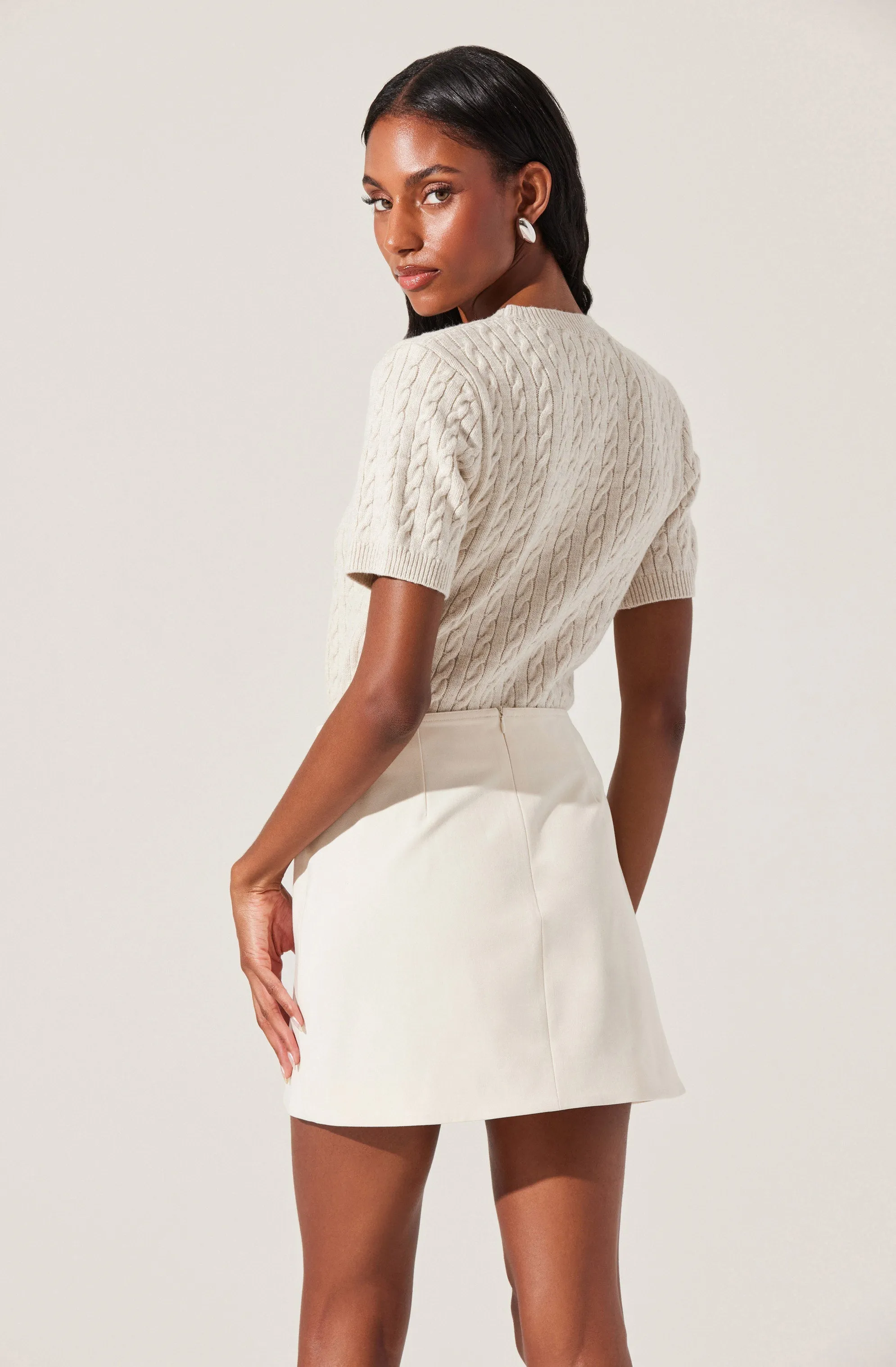 Sevyn Belted Wrap Skirt