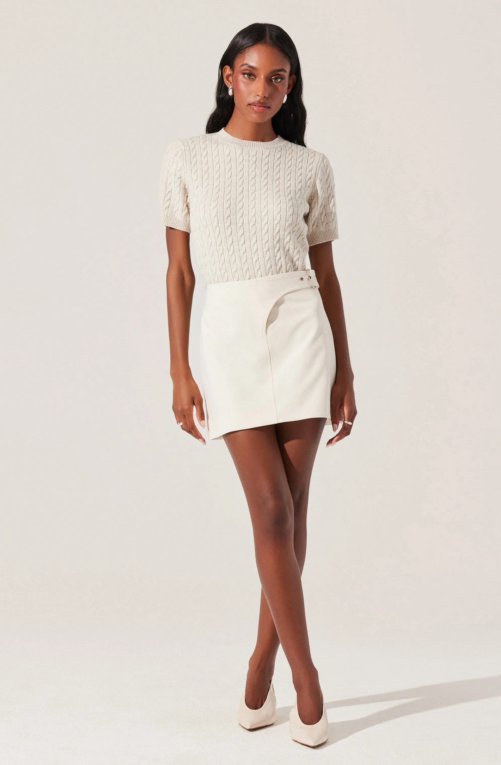 Sevyn Belted Wrap Skirt