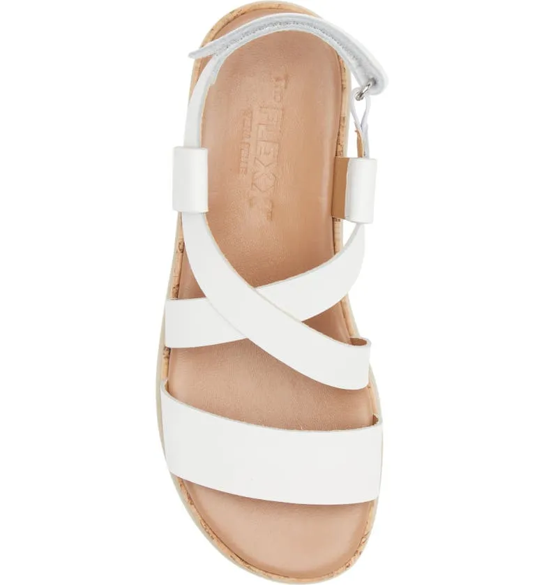 Shea sandal in white