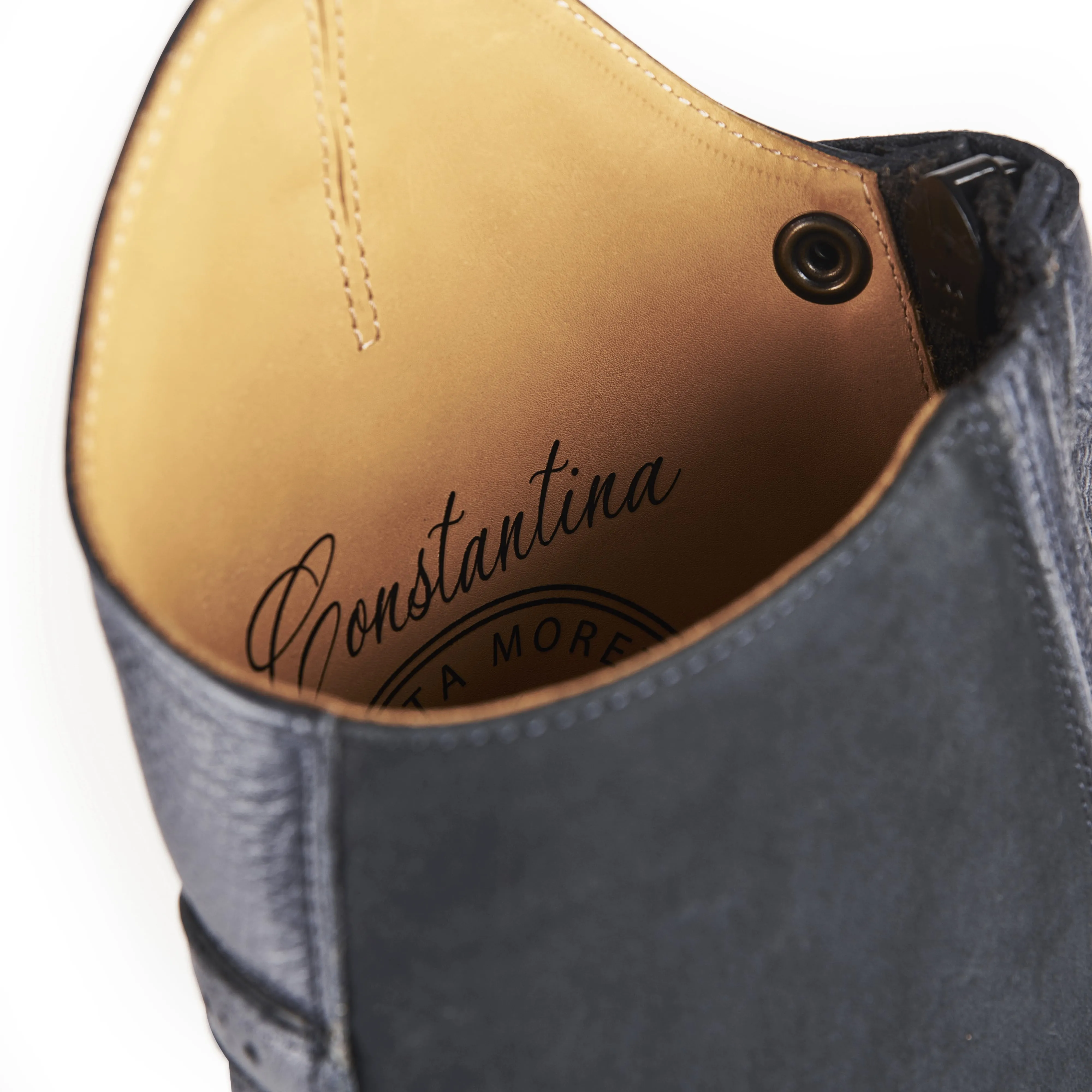 Shires Moretta Navy Constantina Laced Front Riding Boots - UK 8 / Euro 42 Regular