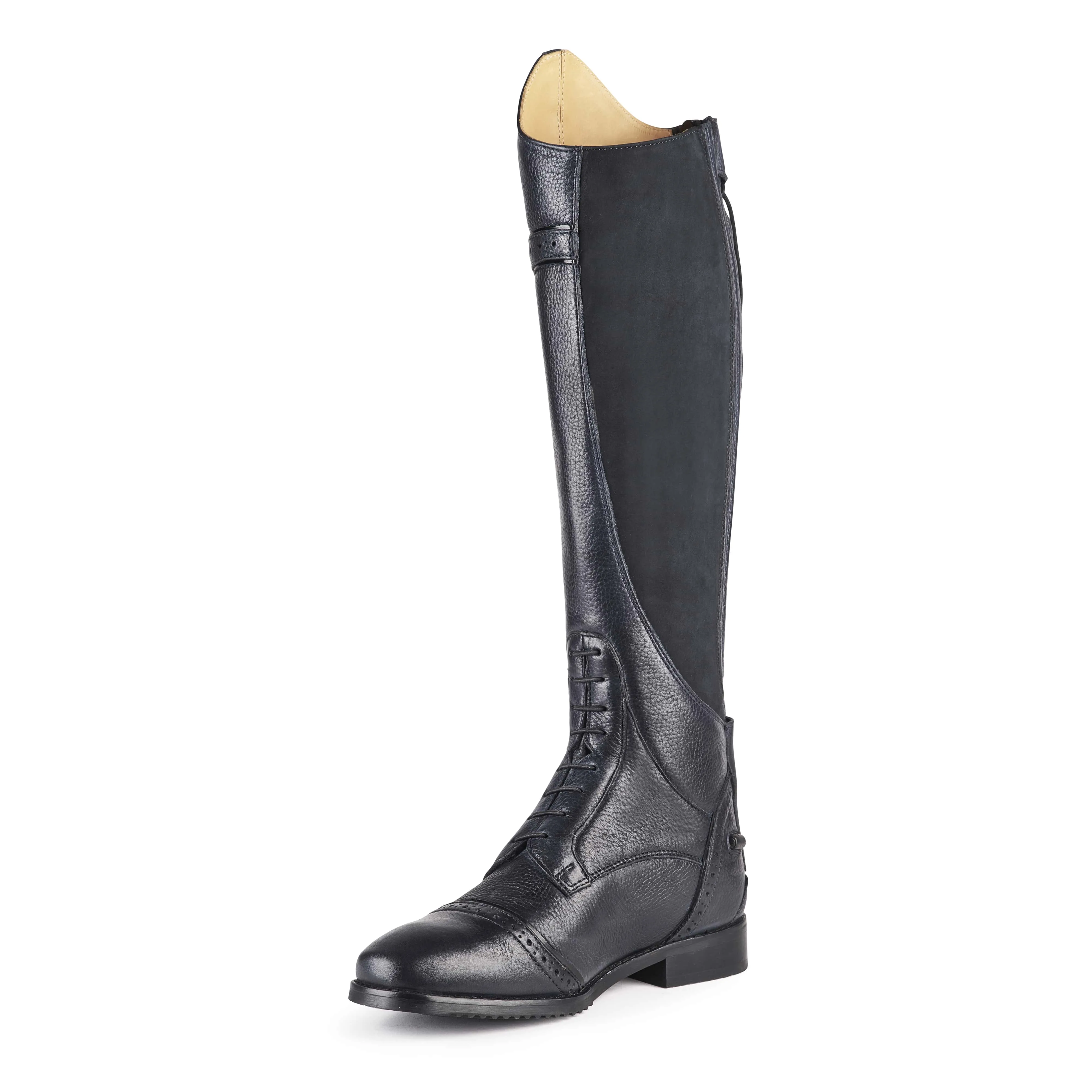 Shires Moretta Navy Constantina Laced Front Riding Boots - UK 8 / Euro 42 Regular