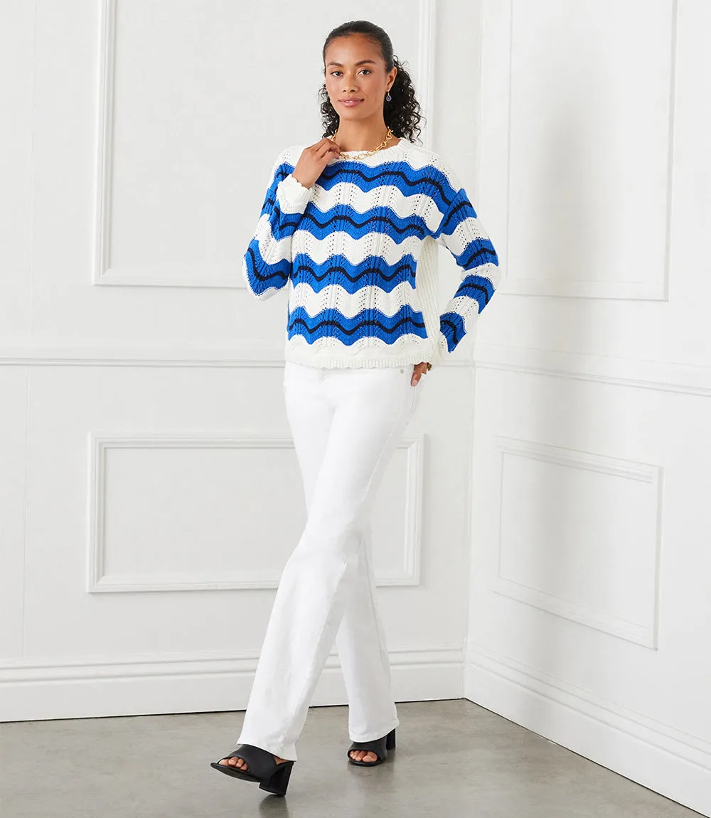 Slim Wide Leg Jeans