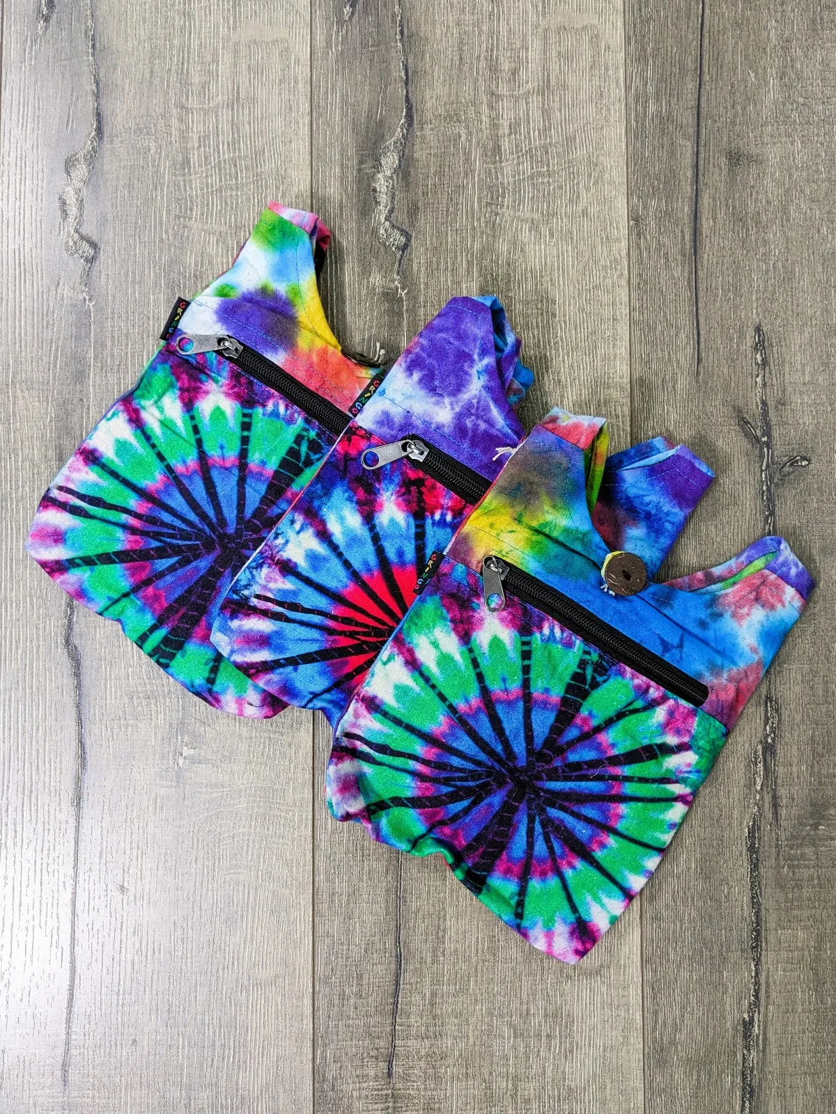 Small Bright Tie Dye Shoulder Bag