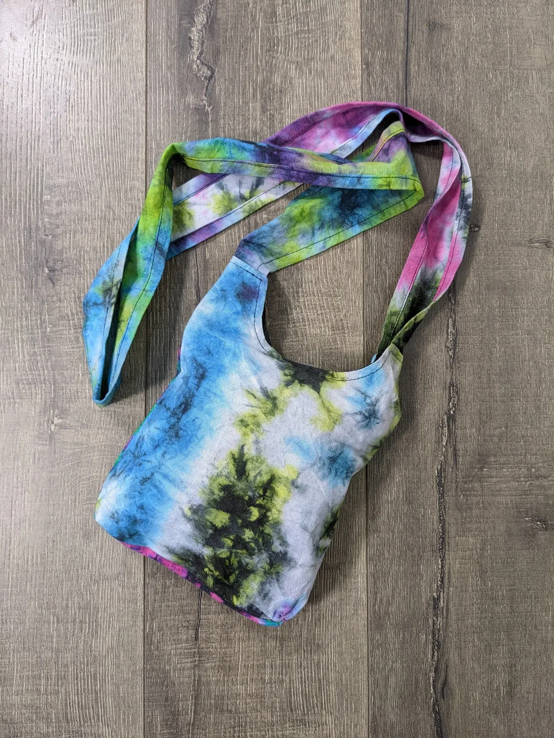 Small Bright Tie Dye Shoulder Bag