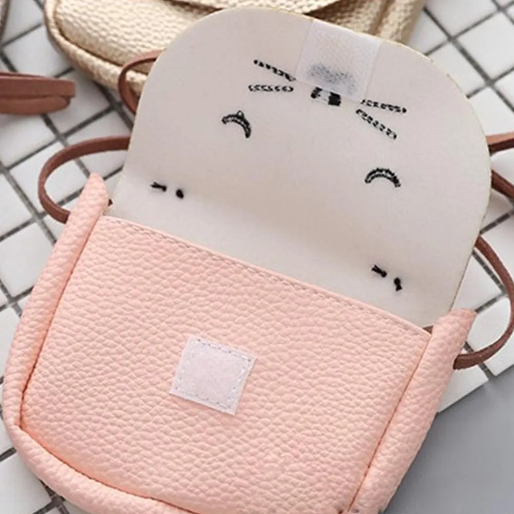 Small Cat Shoulderbag Purse For Children