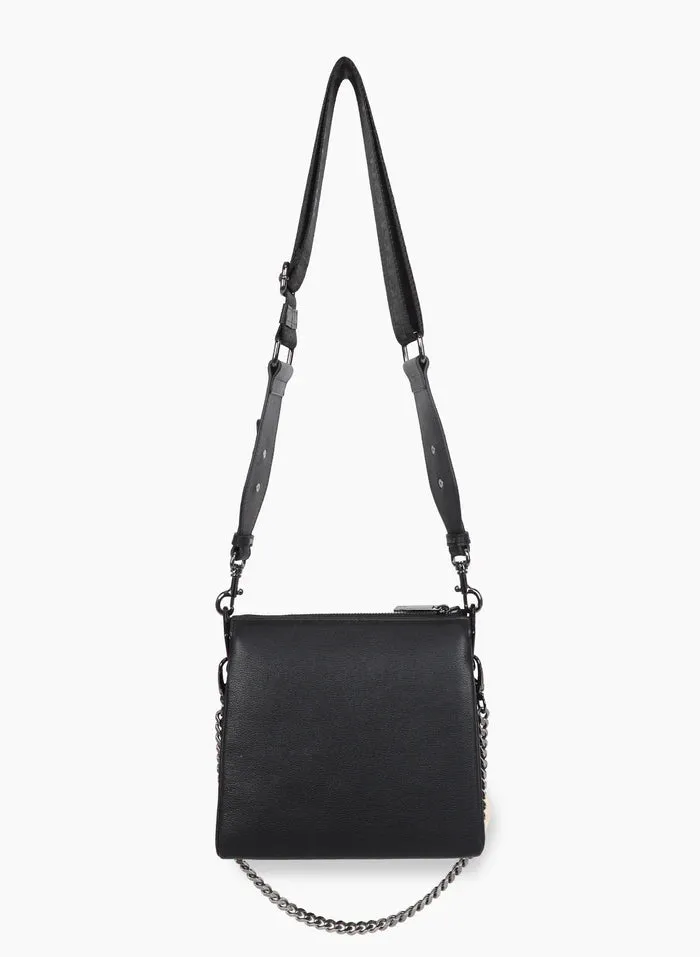 Small Compartments Bag Black