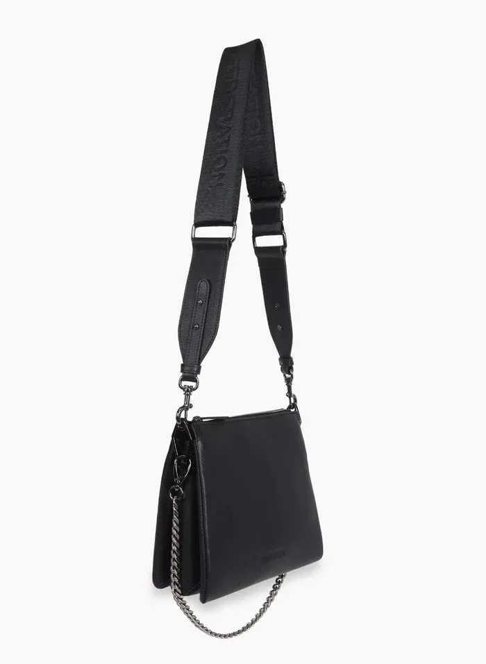 Small Compartments Bag Black