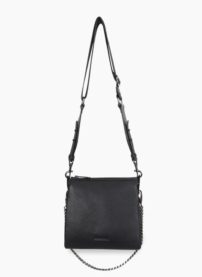 Small Compartments Bag Black