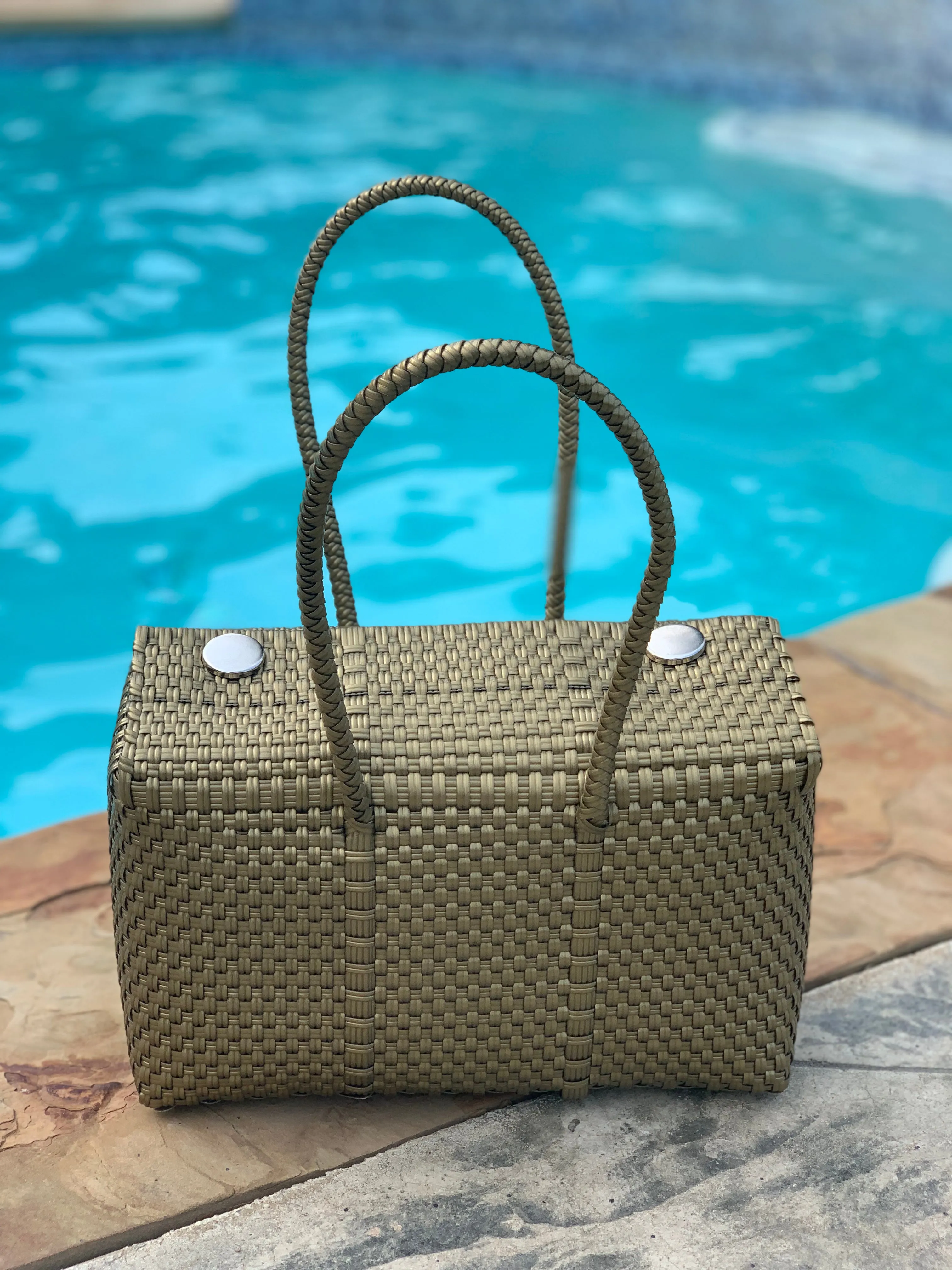 Small Duffel - Gold