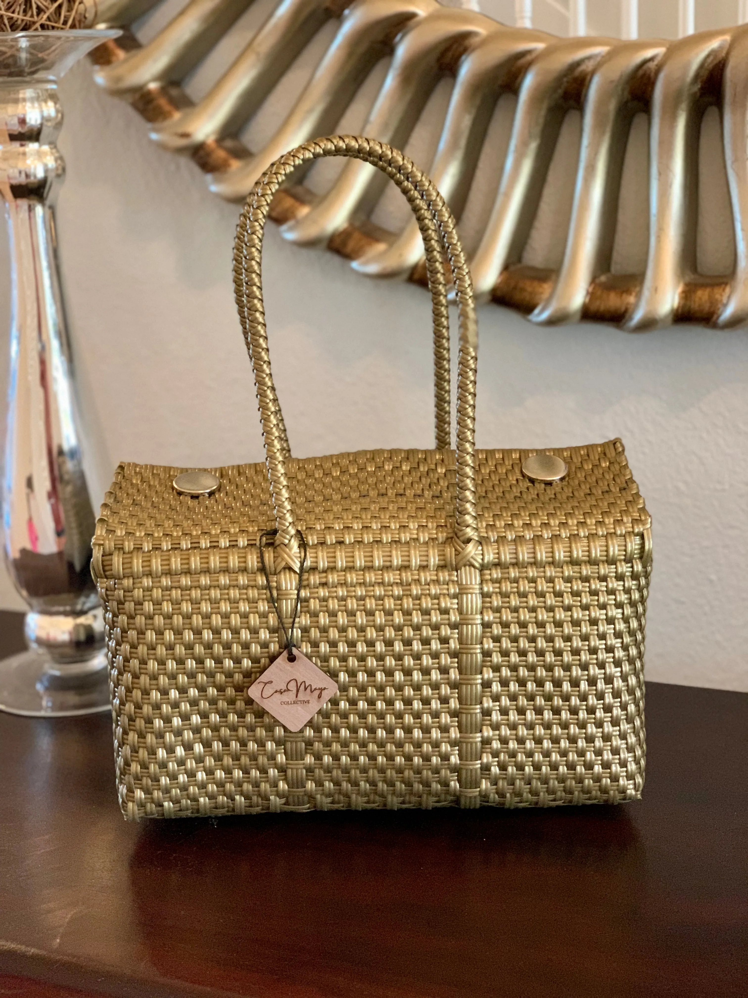 Small Duffel - Gold