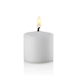 Small Luminary Candle, White, Set of 432
