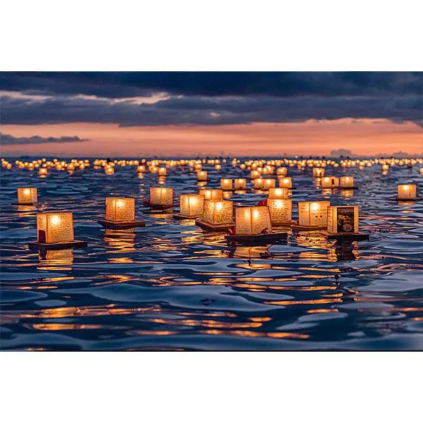 Small Luminary Candle, White, Set of 432