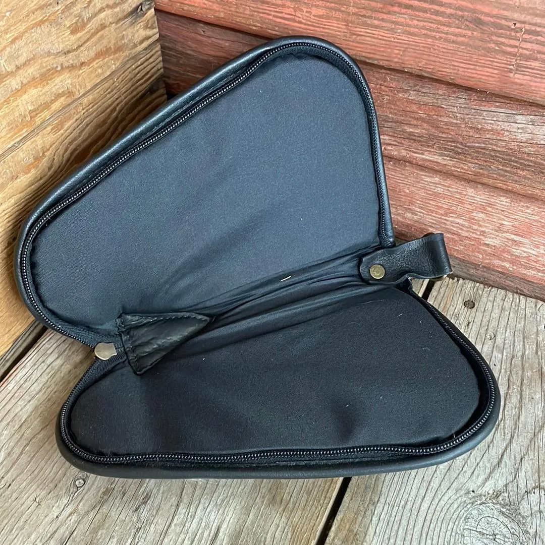 Small Pistol Case - Cowhide w/