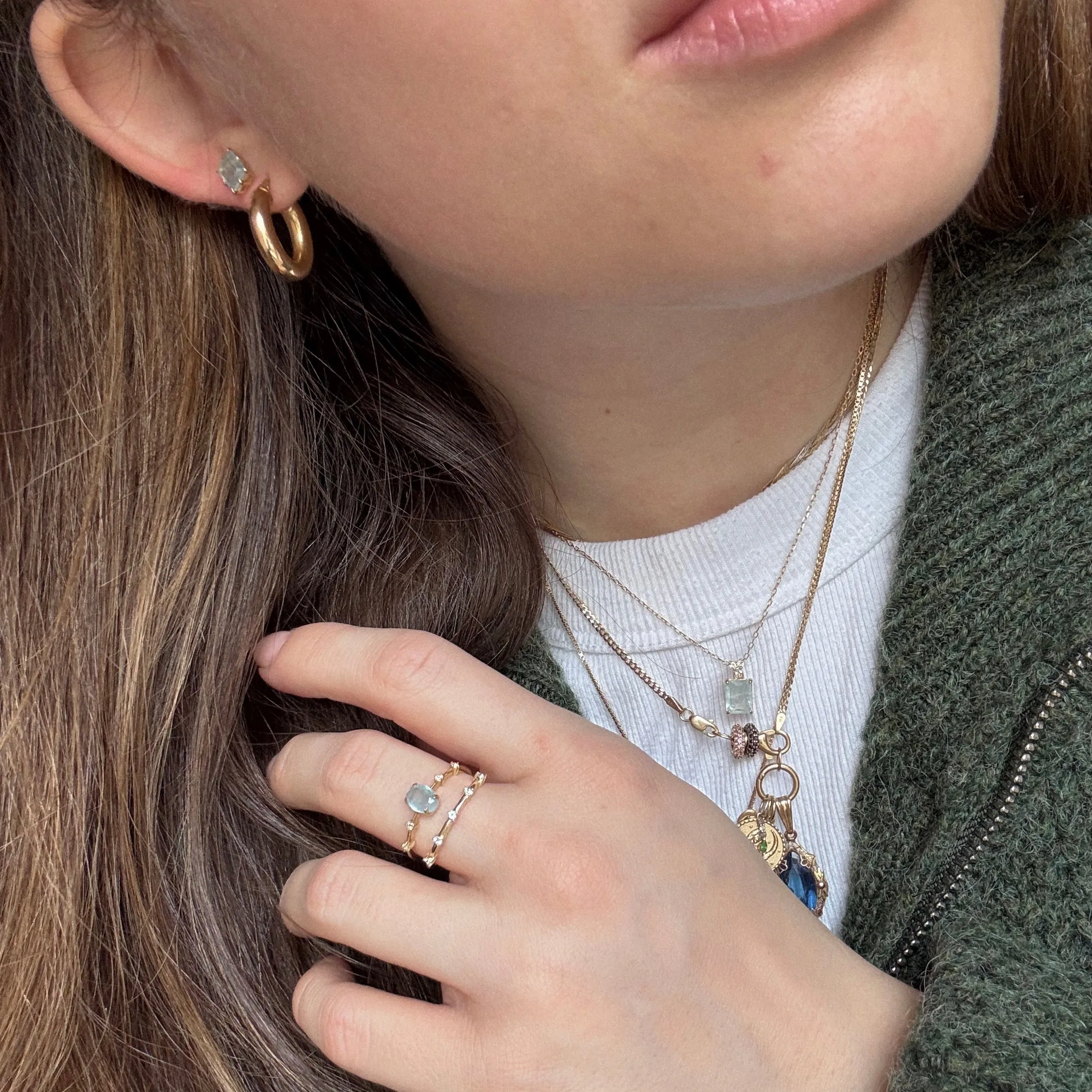 Solid Gold 2025 March Capsule Aquamarine Full Set with Free Gift
