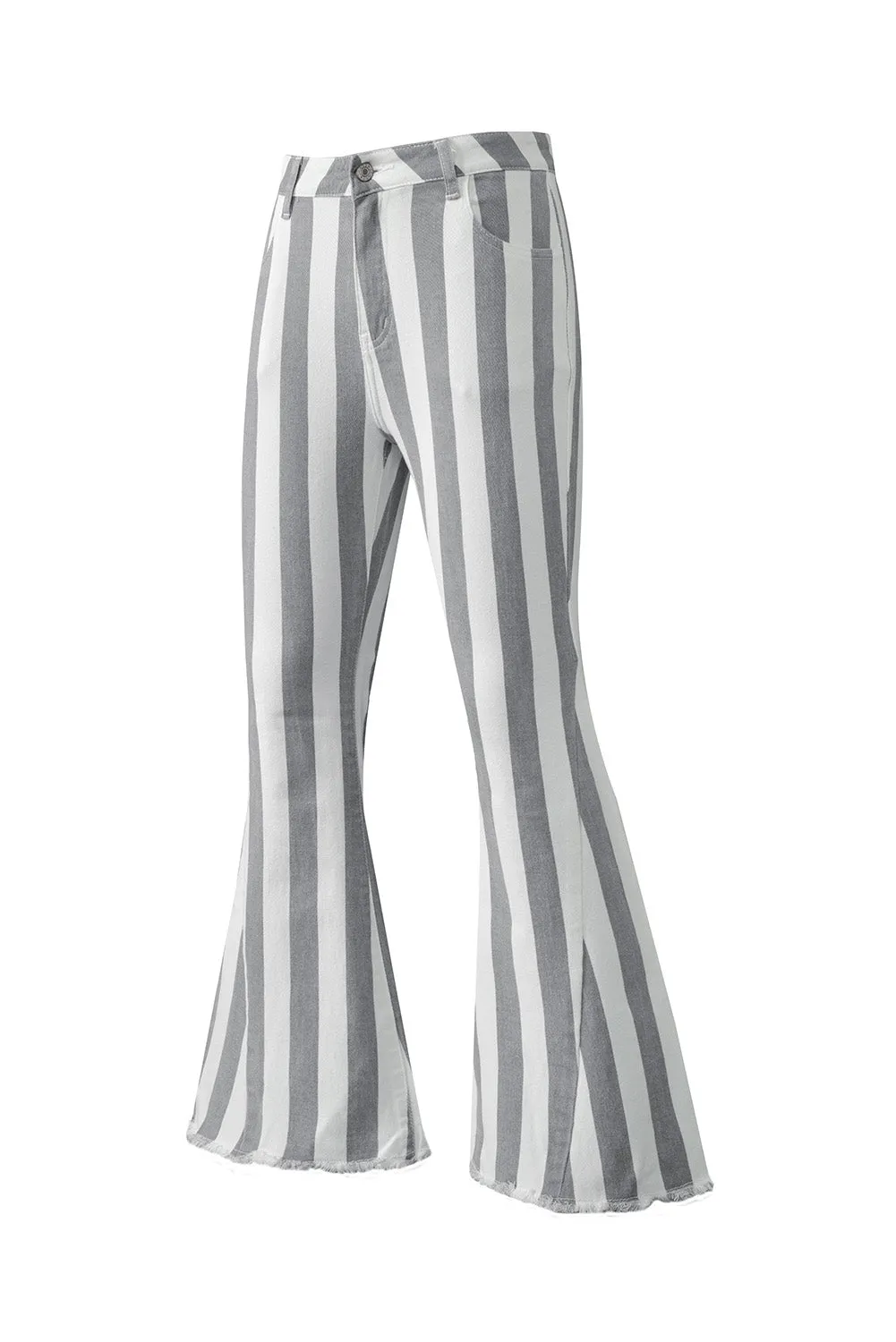 Star Embellished Western Flare Jeans