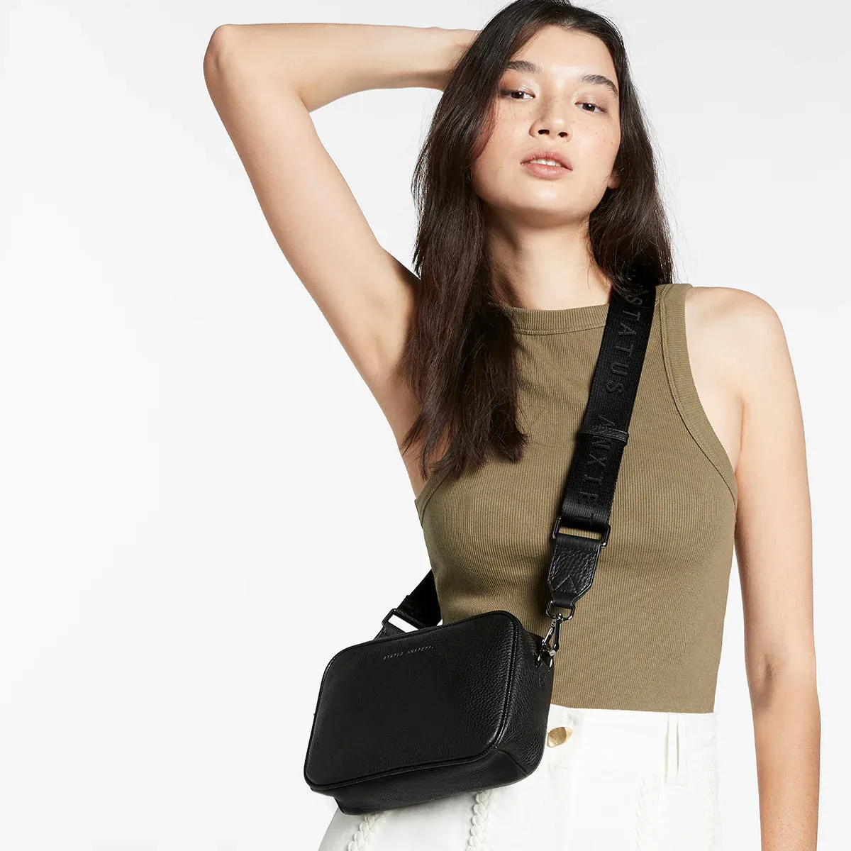 Status Anxiety II PLUNDER w WEBBED STRAP - black