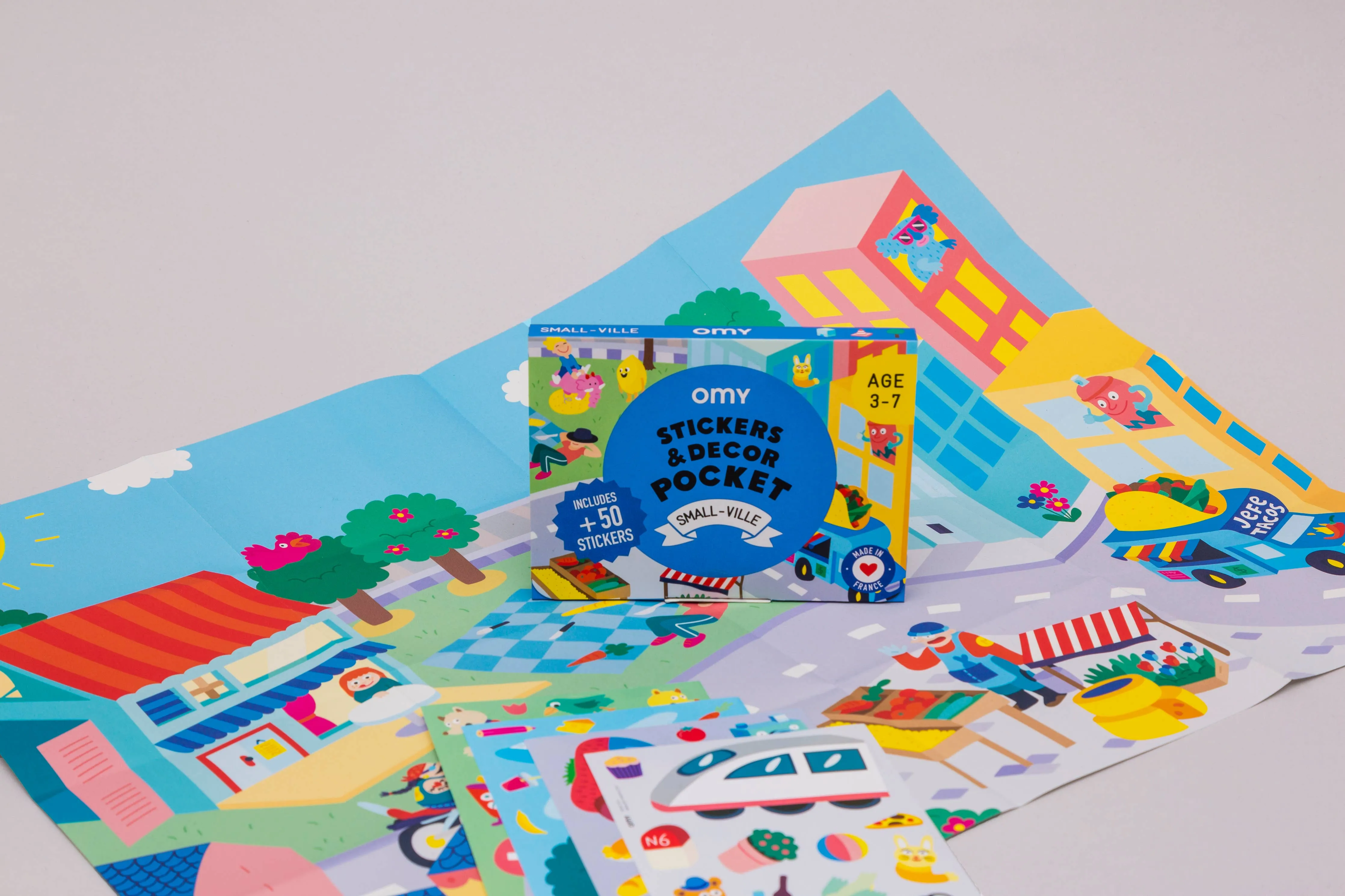 Sticker Decor Pocket - Small Ville