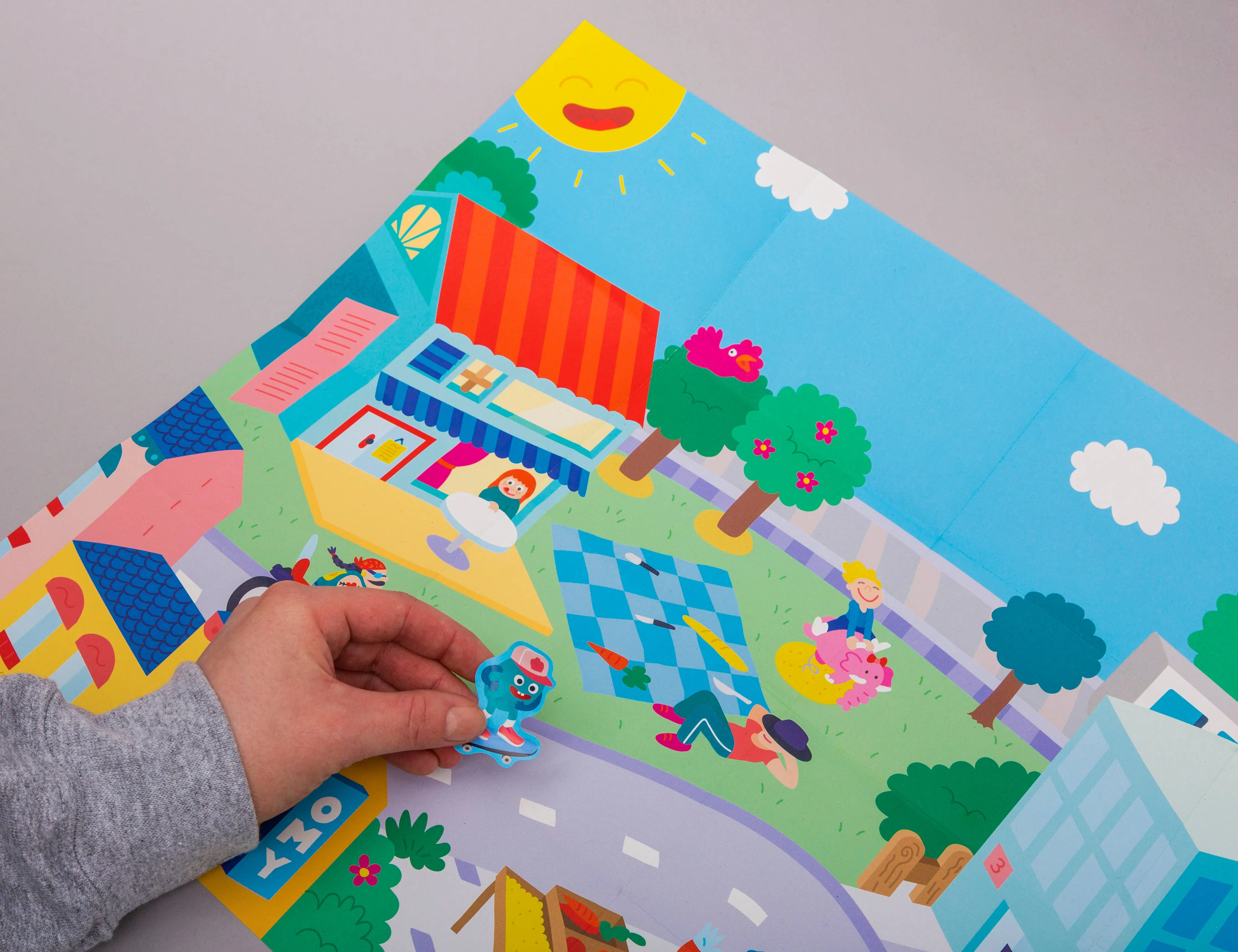 Sticker Decor Pocket - Small Ville