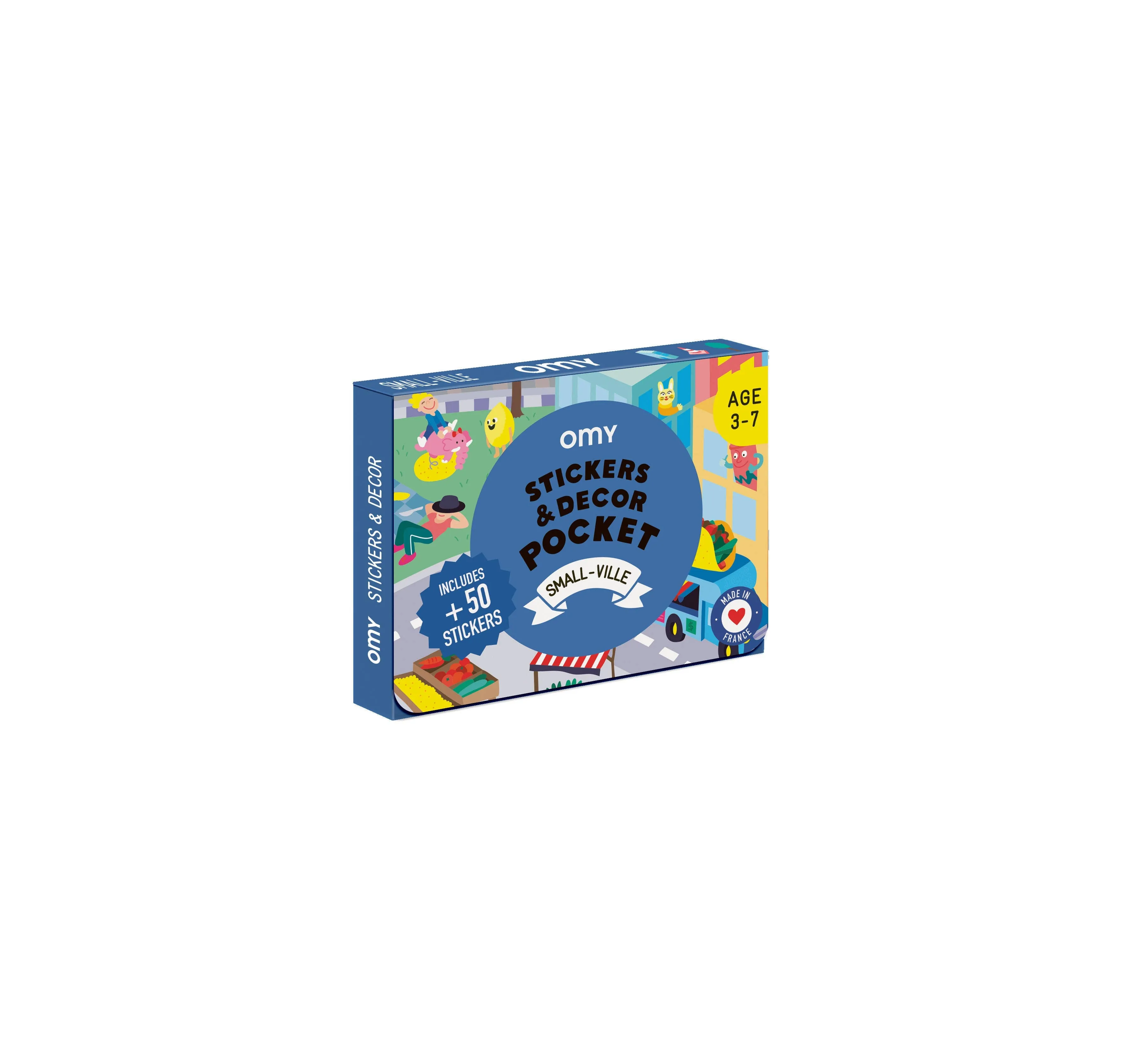 Sticker Decor Pocket - Small Ville
