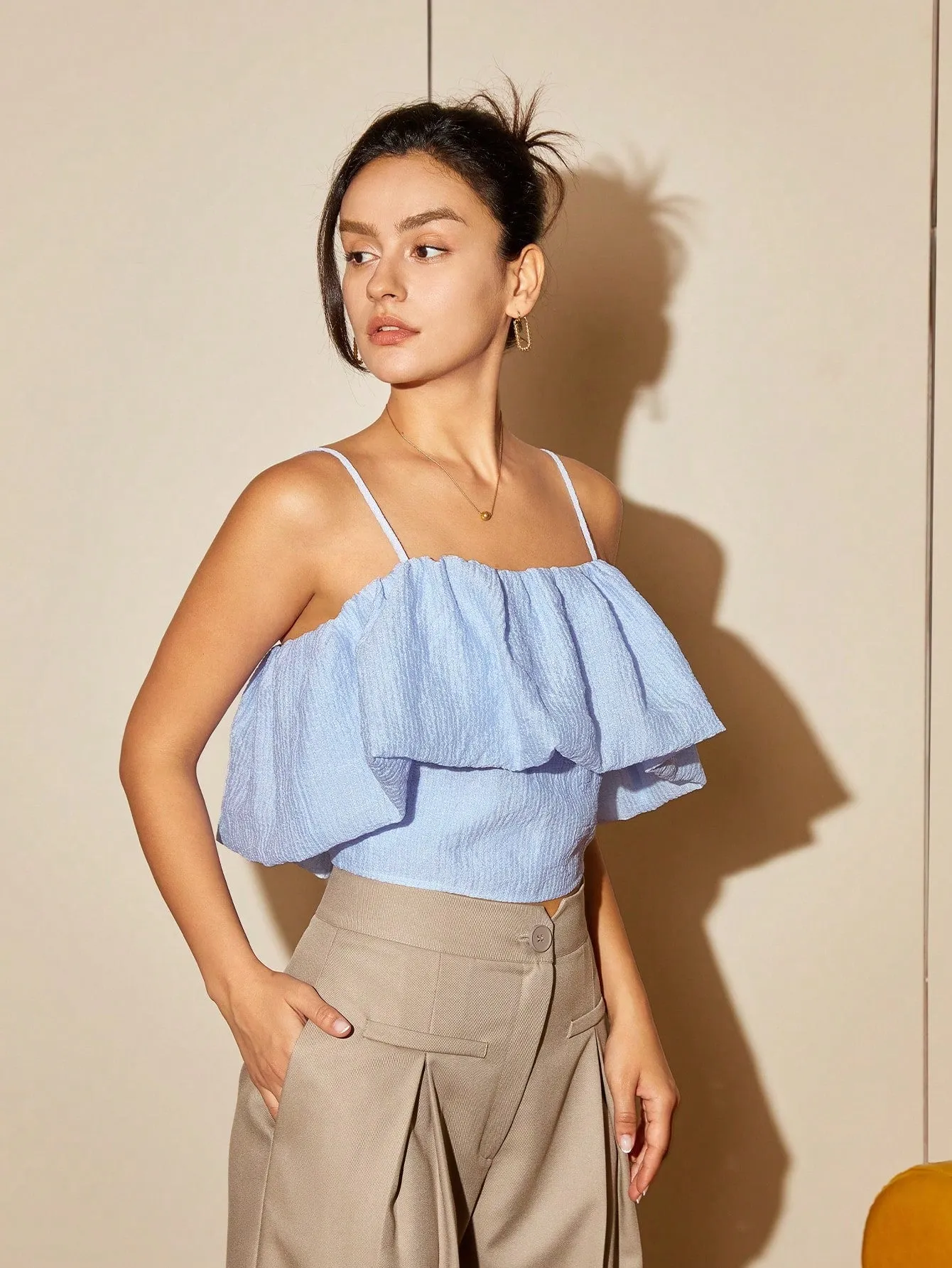 Strappy Cropped Top