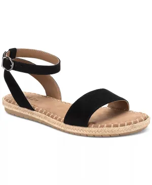 Style & Co. - Women's Peggyy Ankle Strap Espadrille Flat Sandals