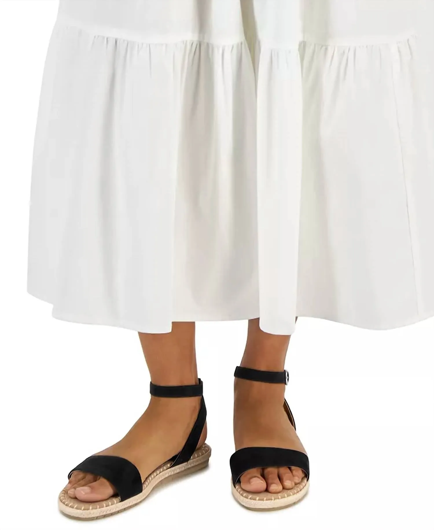 Style & Co. - Women's Peggyy Ankle Strap Espadrille Flat Sandals