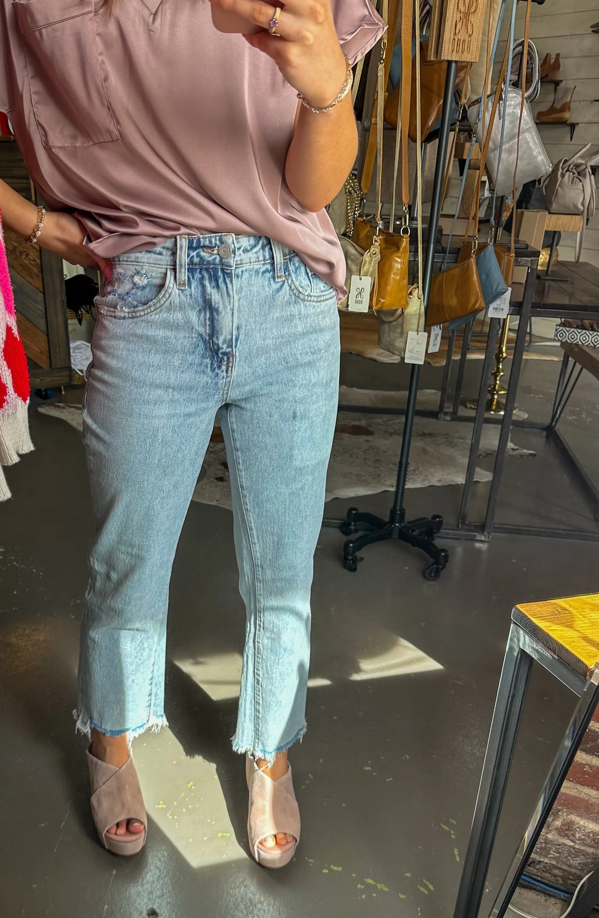 Sunday High Rise Dad Jeans
