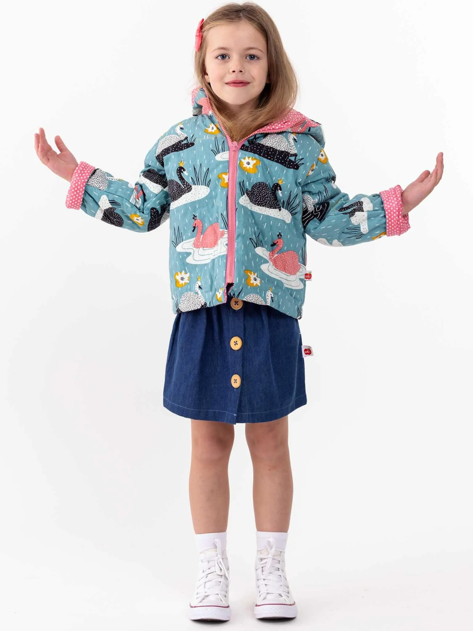 Swan Song Quilted Reversible Jacket
