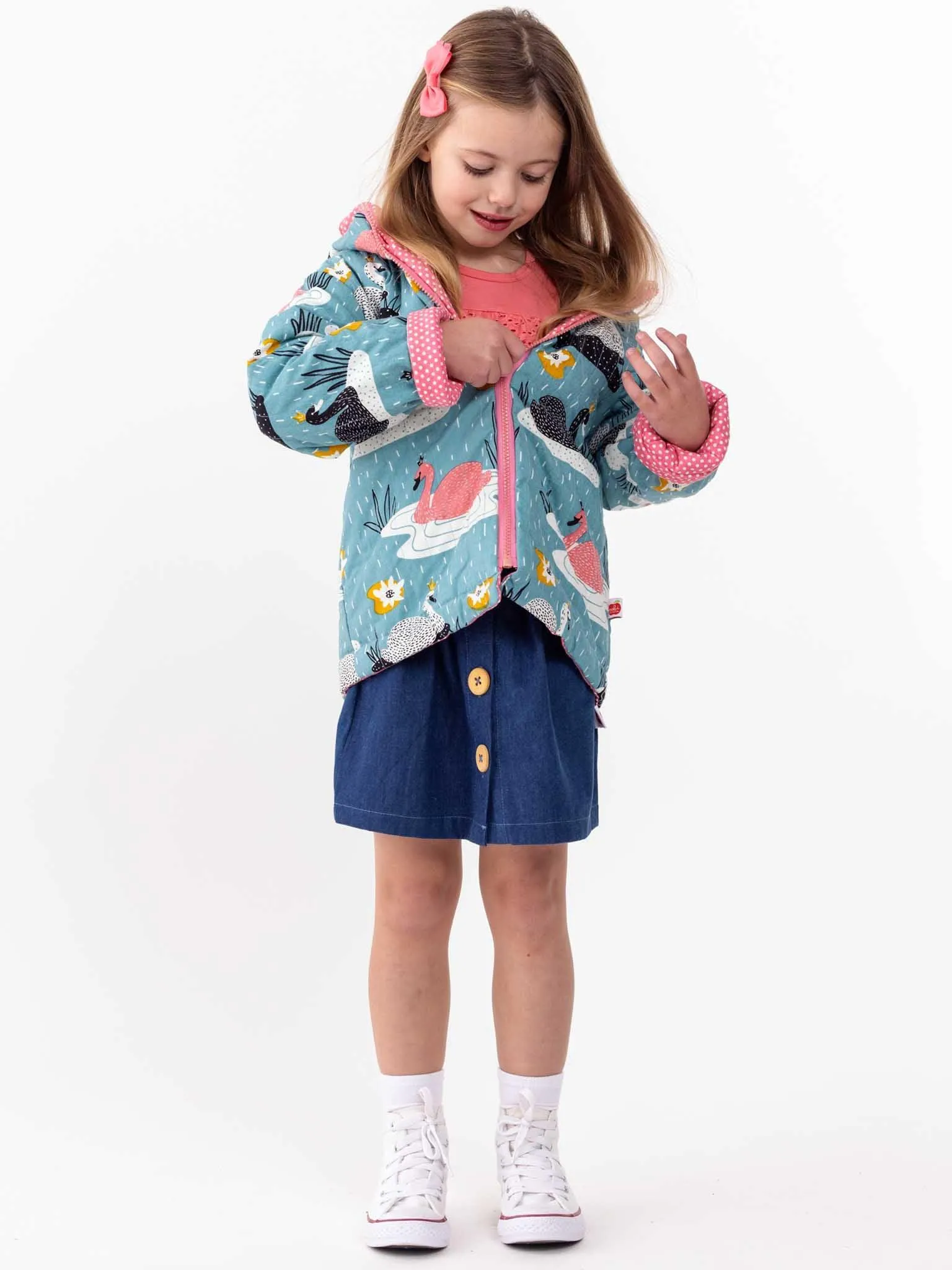 Swan Song Quilted Reversible Jacket