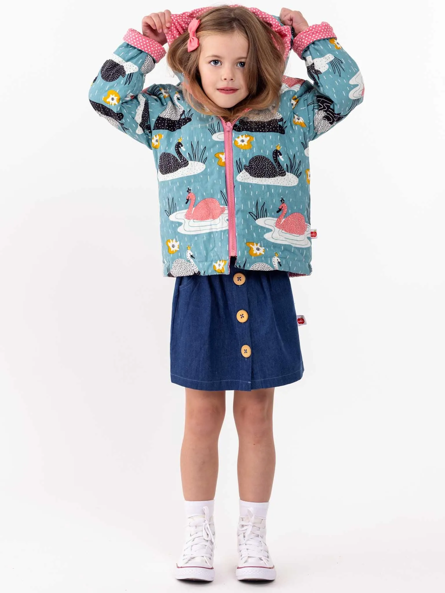 Swan Song Quilted Reversible Jacket
