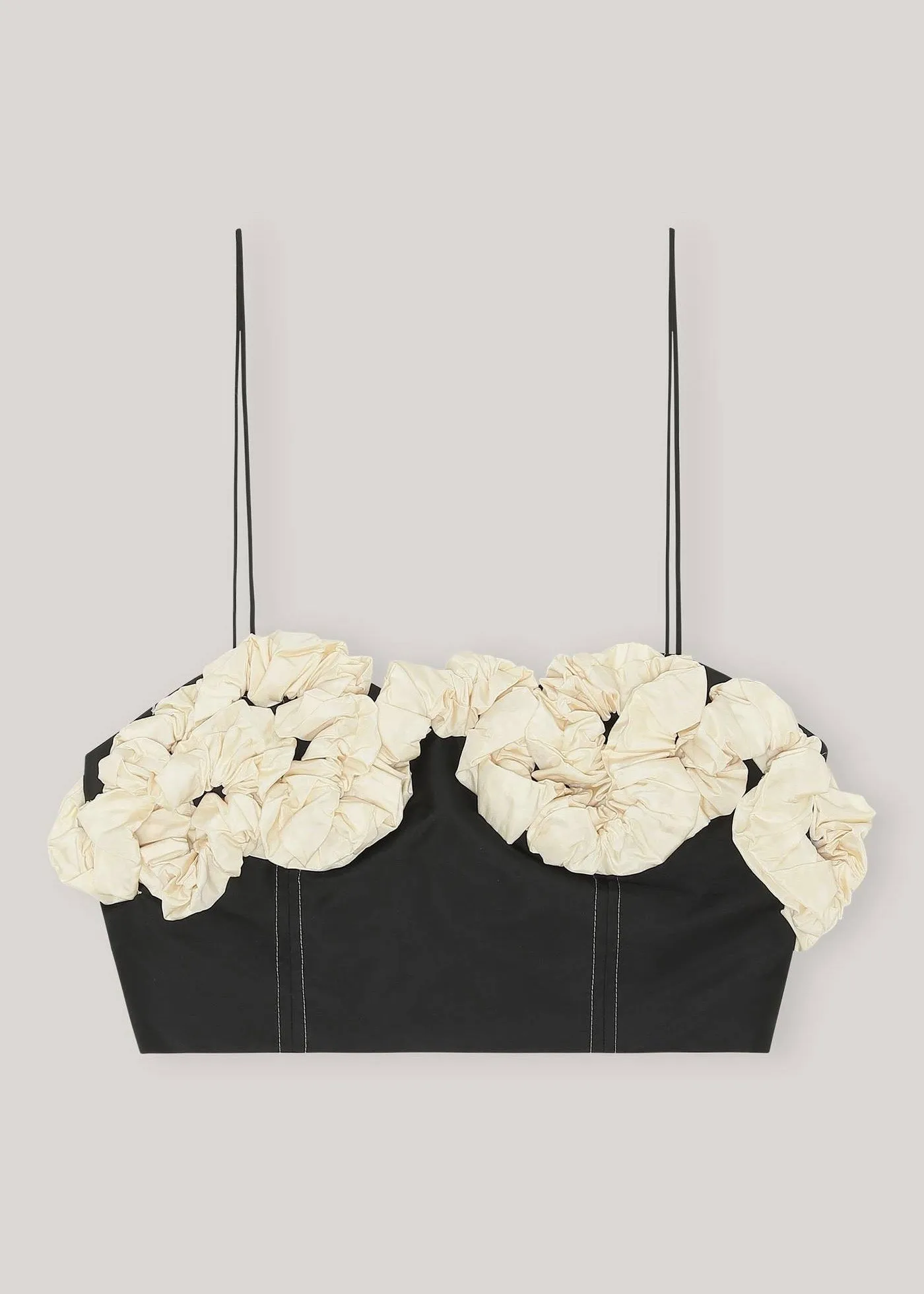 Taffeta Cropped Tank