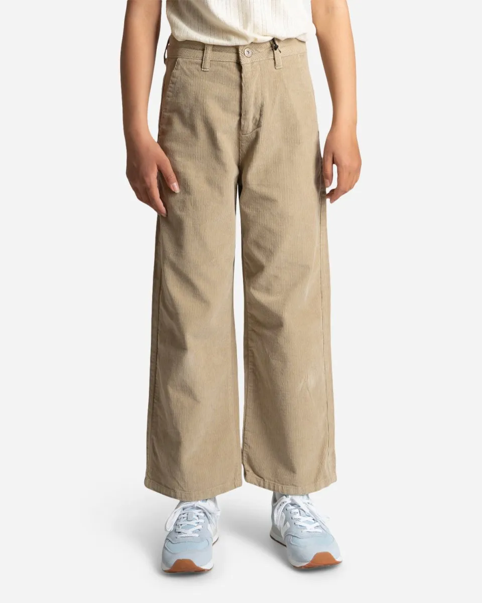 Teen Taylor Wide Cord - Dk. Stone