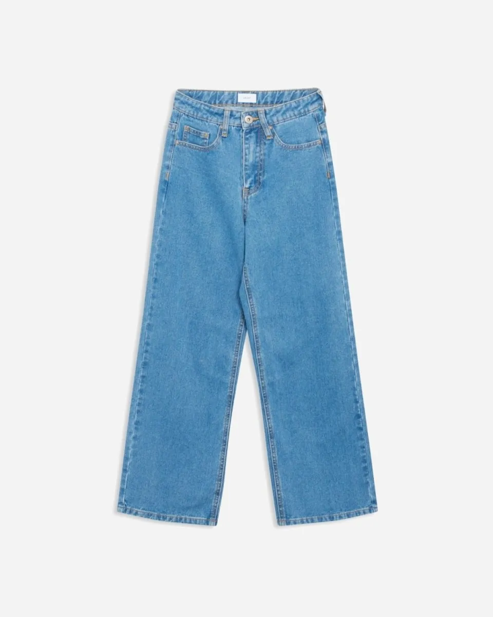Teen Wide Leg - Authentic Blue