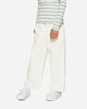 Teen Wide Leg - White