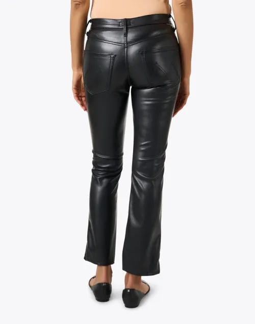 The Insider Black Faux Leather Pant