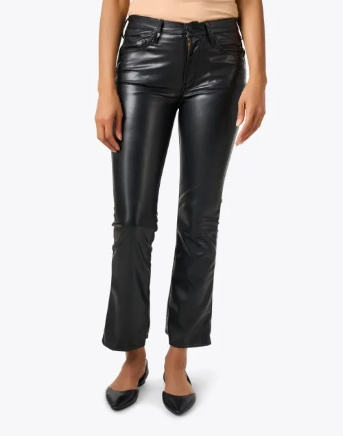 The Insider Black Faux Leather Pant