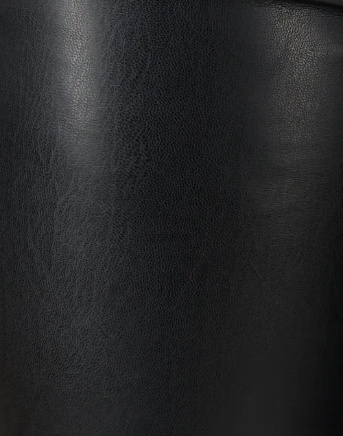 The Insider Black Faux Leather Pant