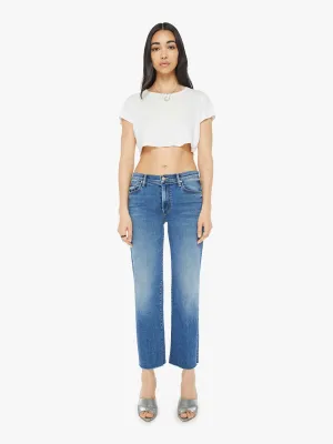 The Mid Rise Rambler Zip Ankle Fray