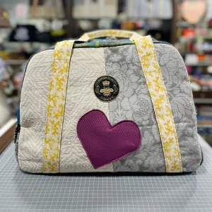 The Purple Heart 💜  Medium BeeKeeper Weekender Da Vinci Collection