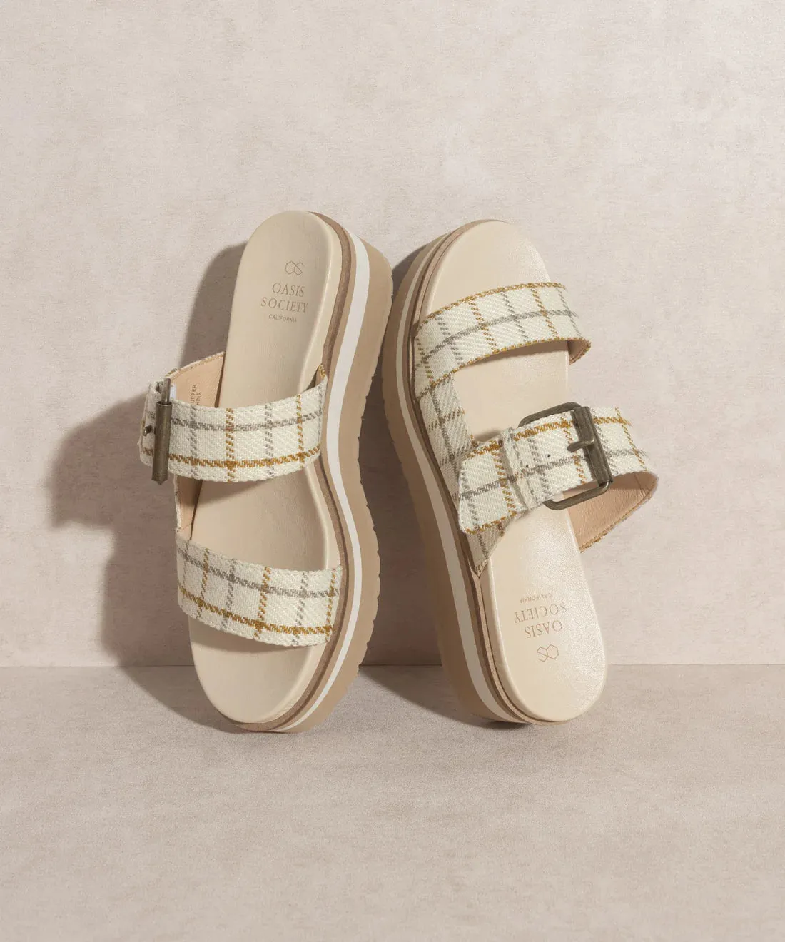 The Teresa Beige | Platform Sandal