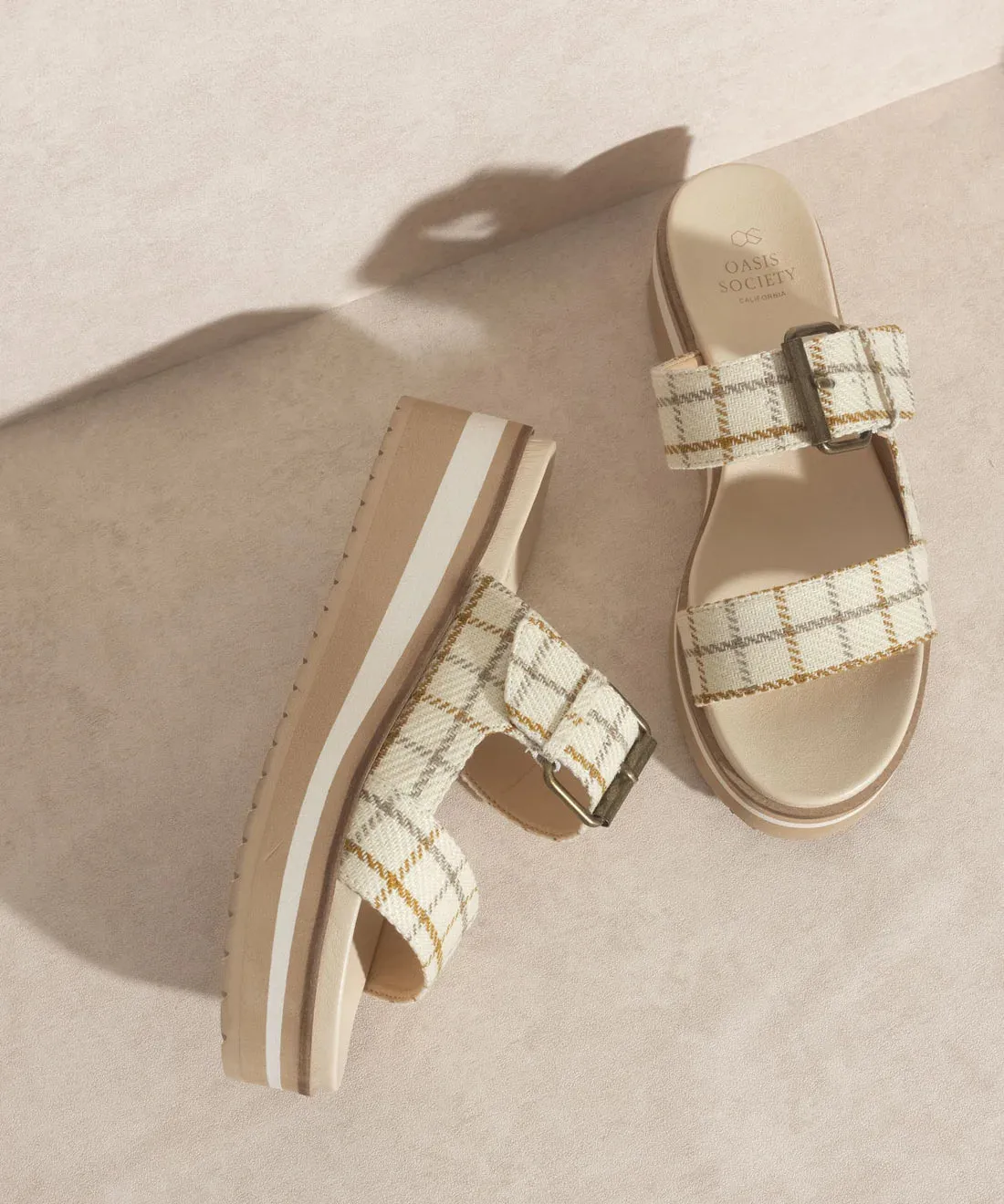 The Teresa Beige | Platform Sandal