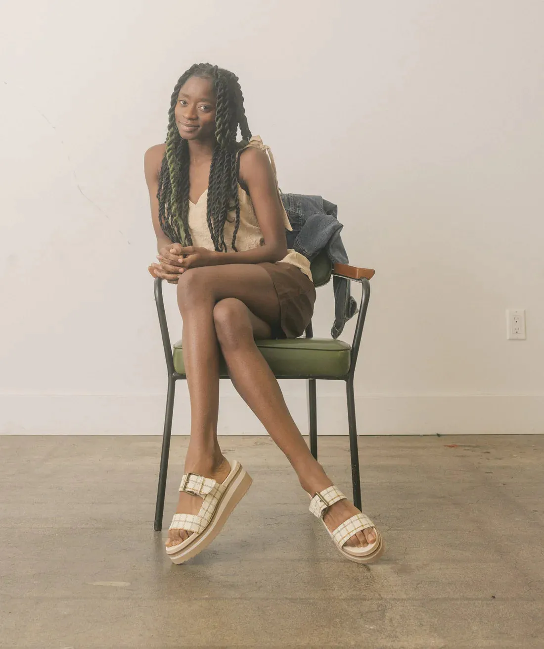 The Teresa Beige | Platform Sandal