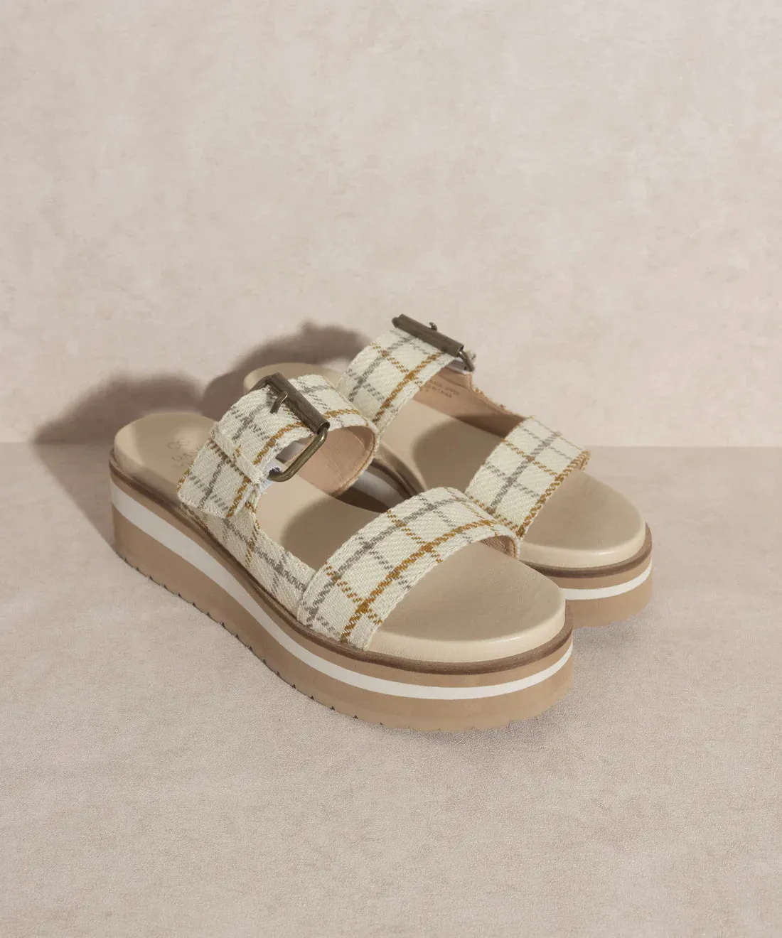 The Teresa Beige | Platform Sandal