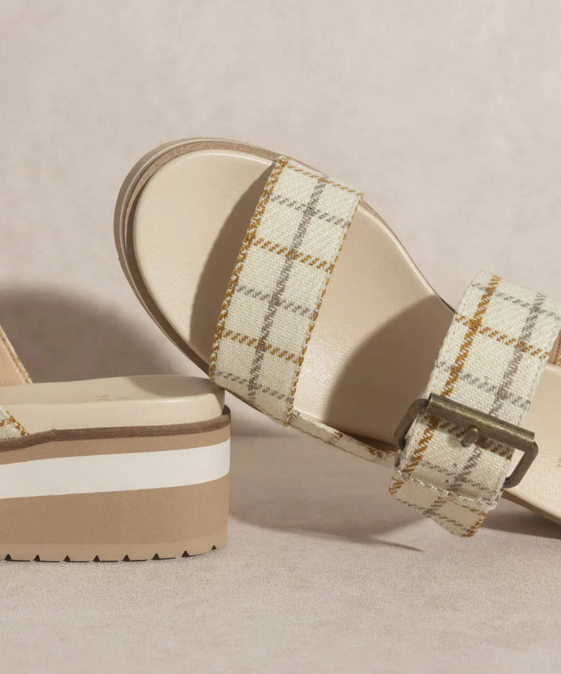 The Teresa Beige | Platform Sandal