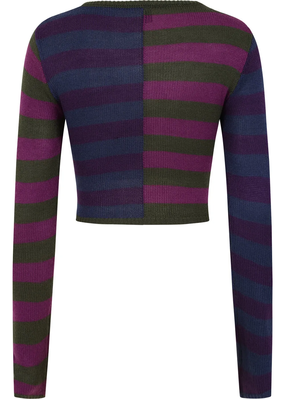 Third Identity Pin Me Down Striped Sweater Multi